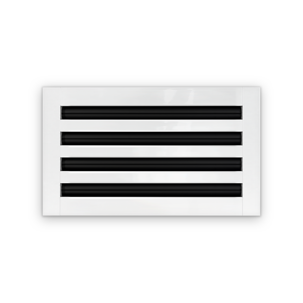 Cryptic Slot 4 slot linear slot diffuser, 14 inch, white