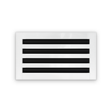 Cryptic Slot 4 slot linear slot diffuser, 14 inch, white