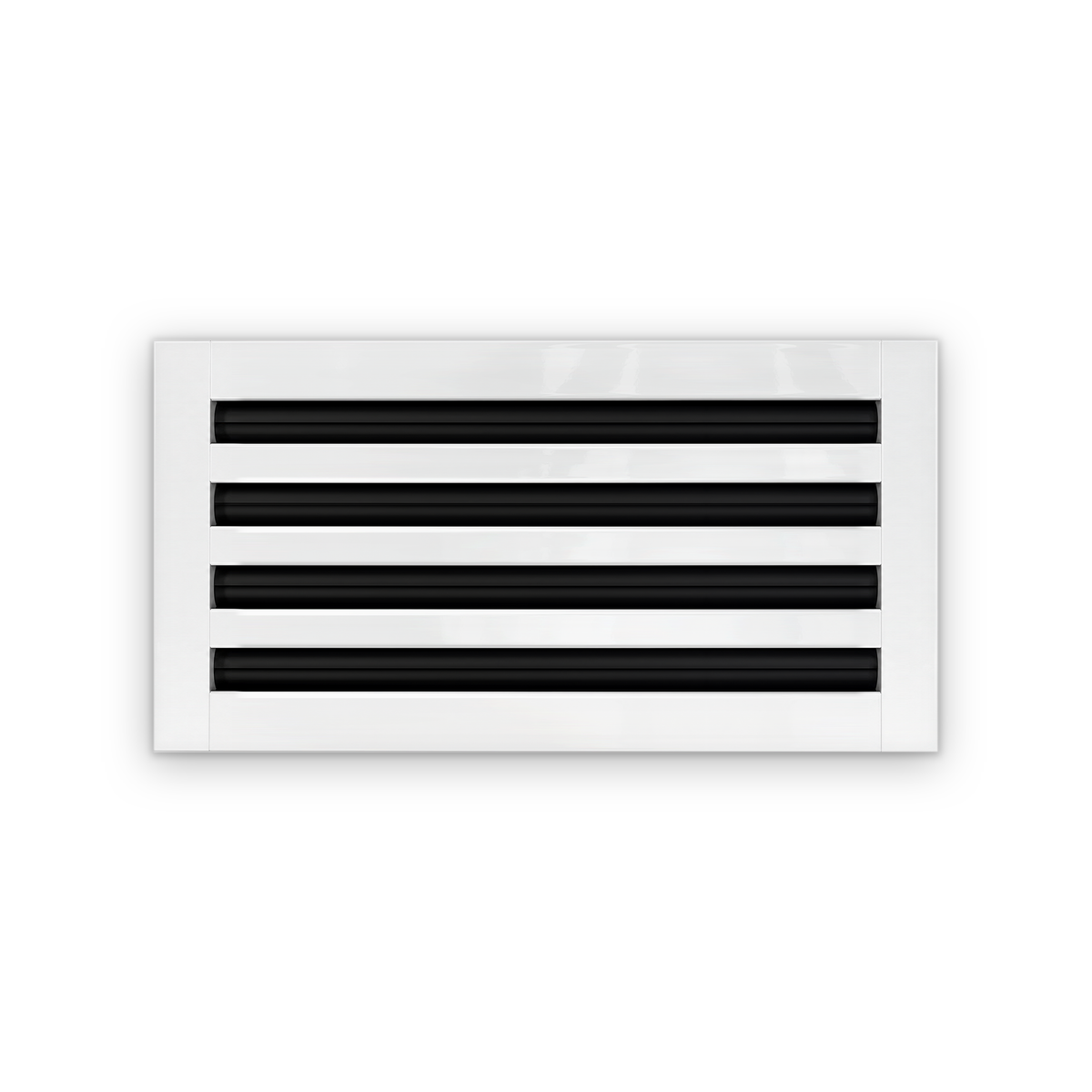 Cryptic Slot 4 slot linear slot diffuser, 16 inch, white
