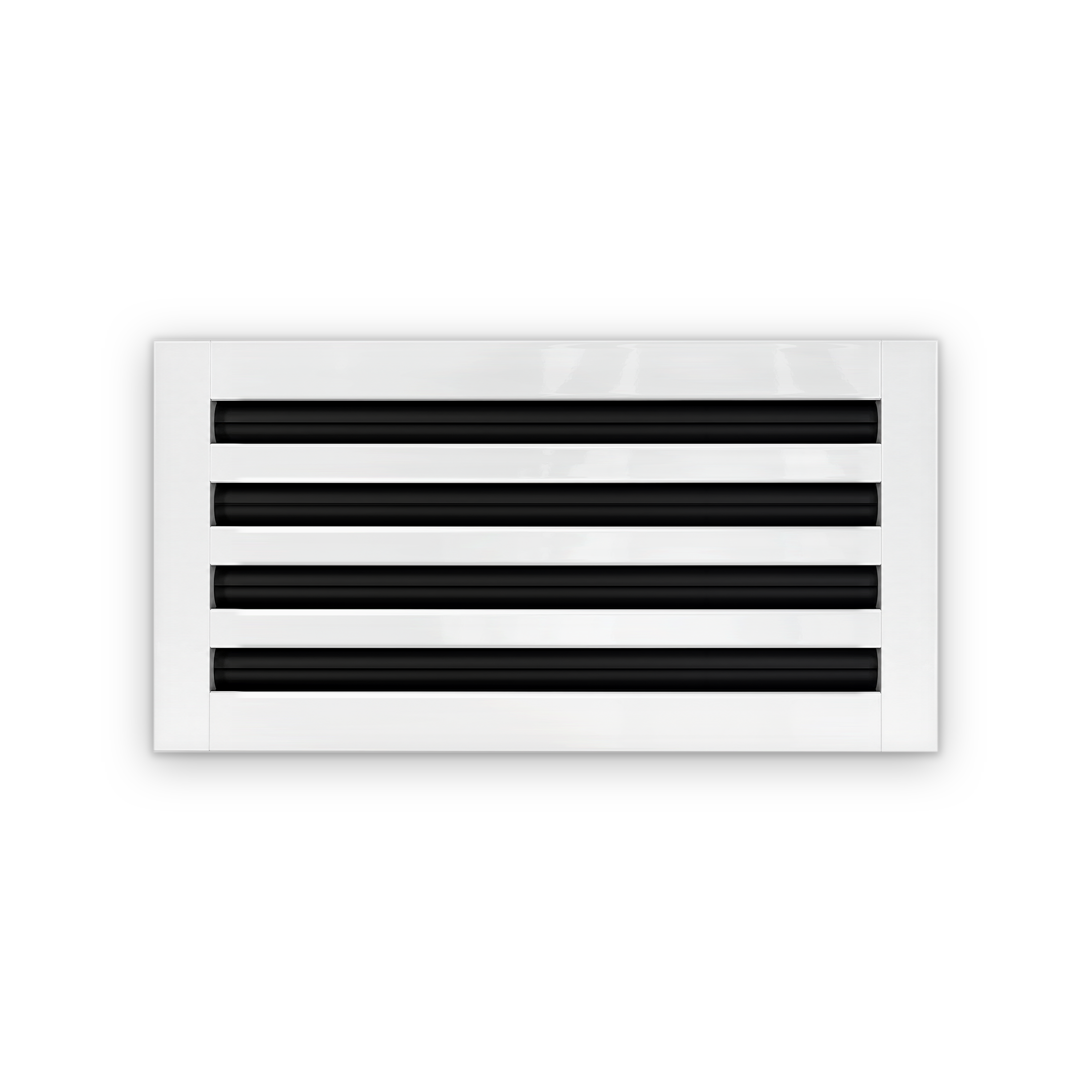 Cryptic Slot 4 slot linear slot diffuser, 16 inch, white