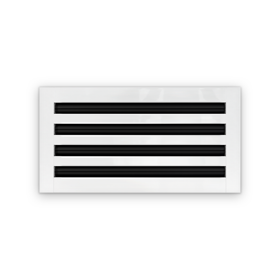 Cryptic Slot 4 slot linear slot diffuser, 16 inch, white