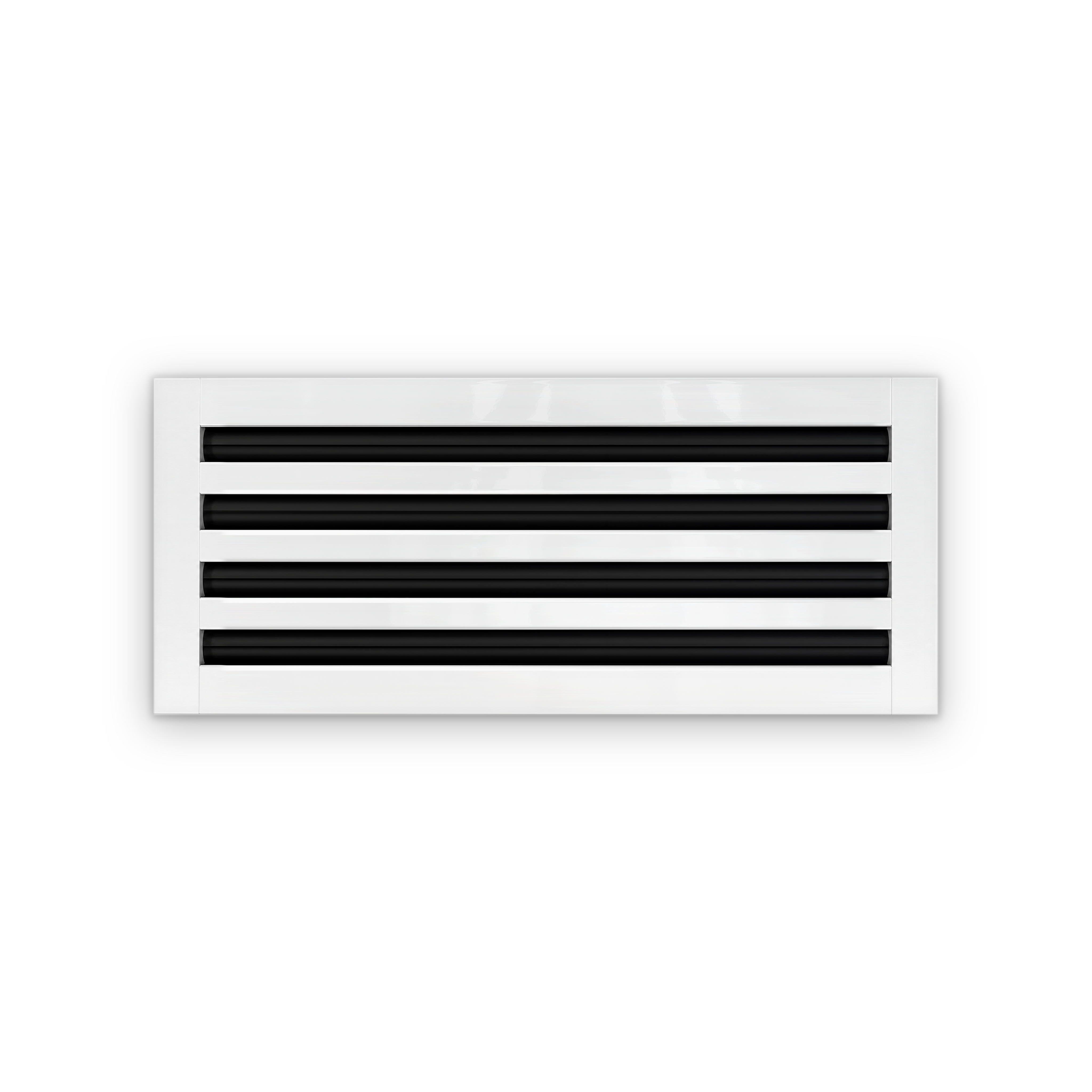 Cryptic Slot 4 slot linear slot diffuser, 20 inch, white