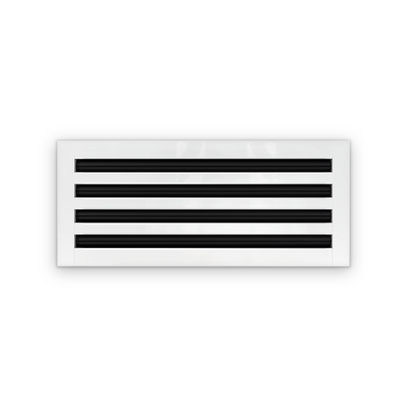 Cryptic Slot 4 slot linear slot diffuser, 20 inch, white
