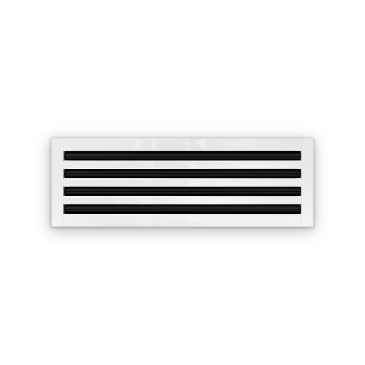 Cryptic Slot 4 slot linear slot diffuser, 26 inch, white
