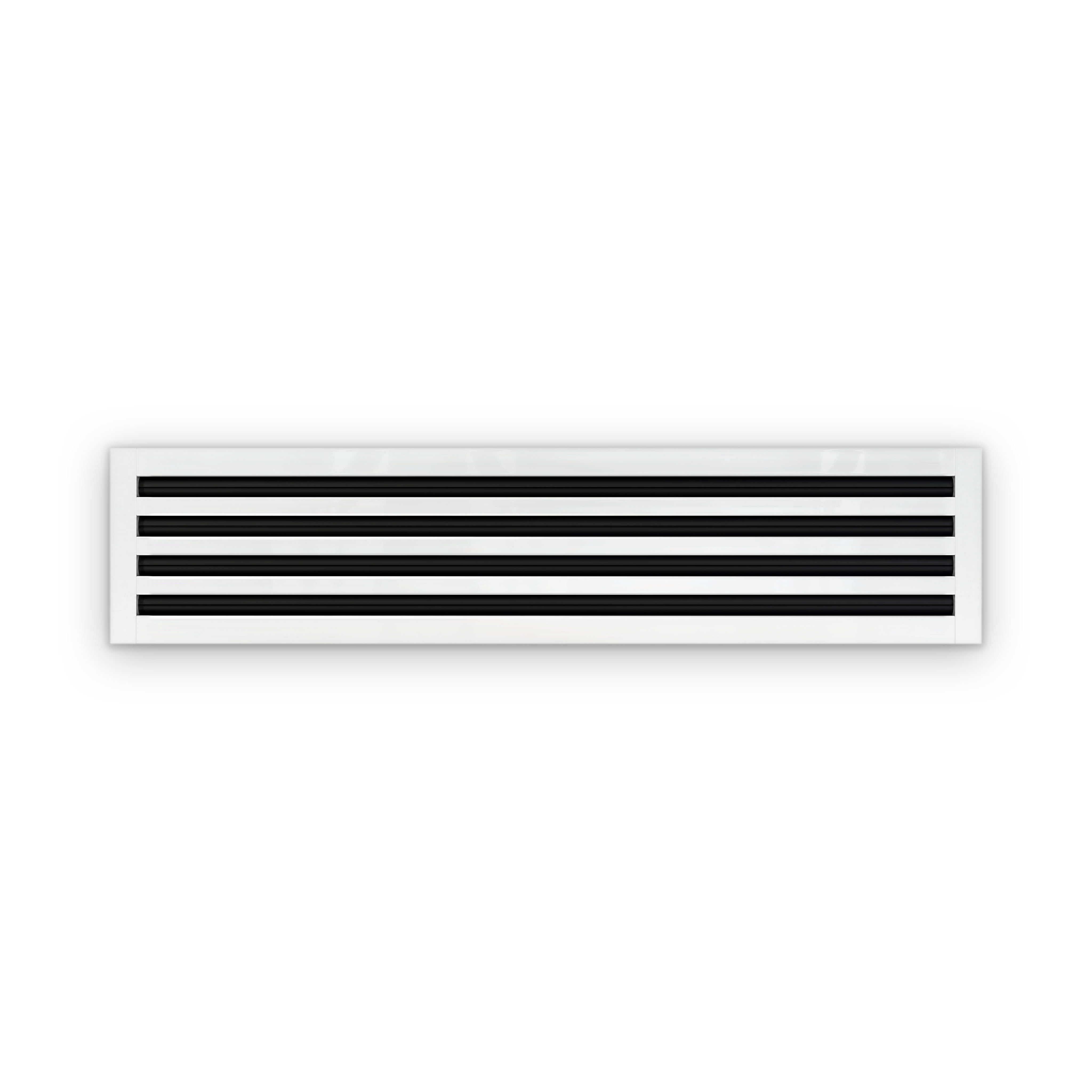 Cryptic Slot 4 slot linear slot diffuser, 40 inch, white