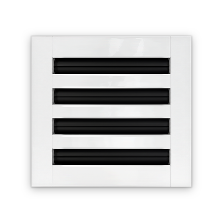 Cryptic Slot 4 slot linear slot diffuser, 8 inch, white