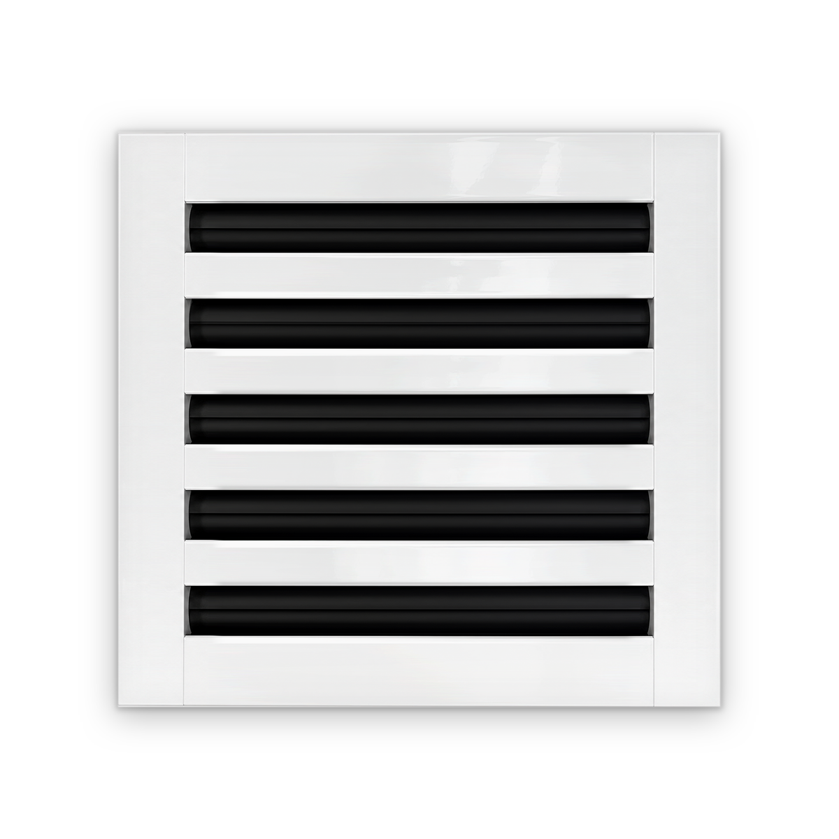 Cryptic Slot 5 slot linear slot diffuser, 10 inch, white