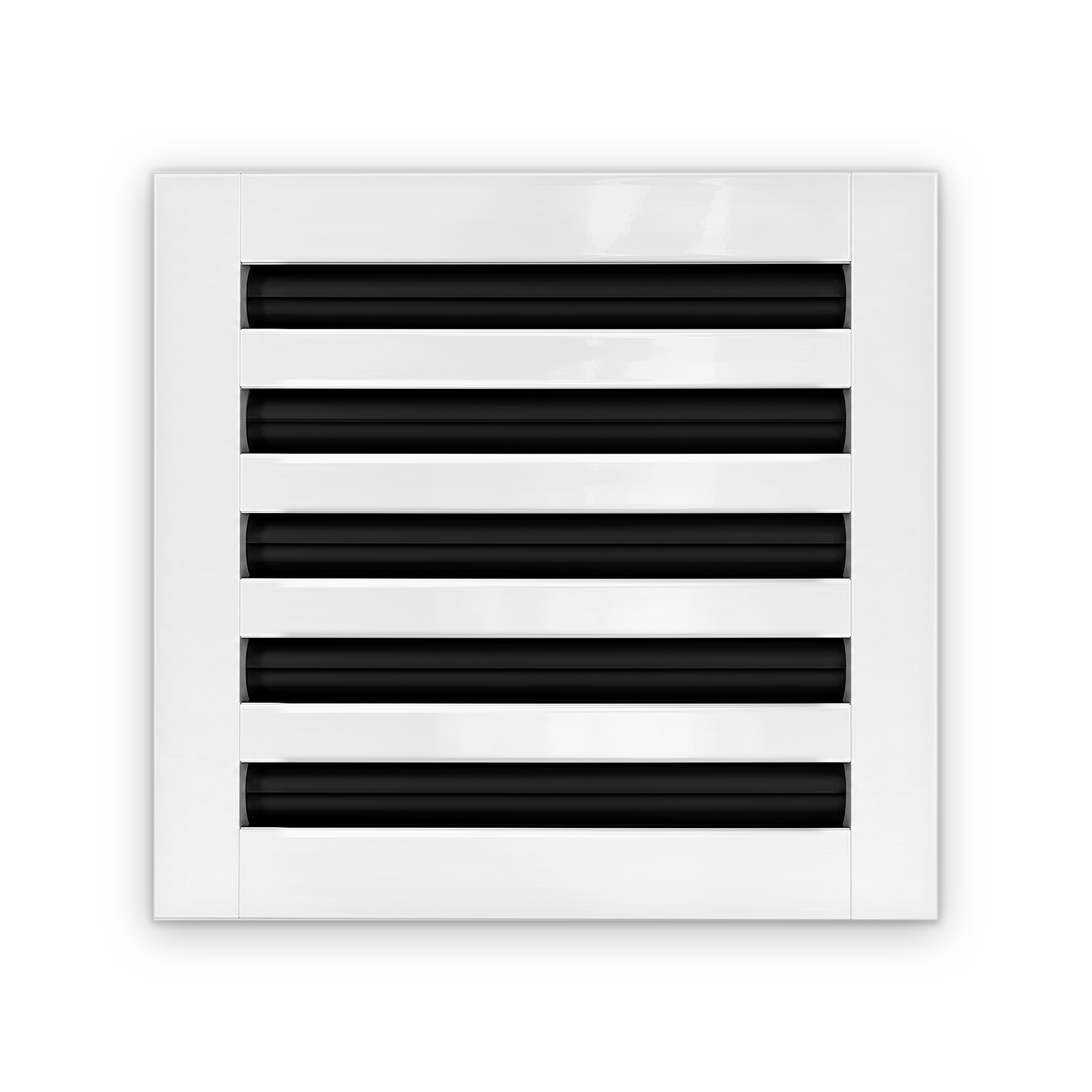 Cryptic Slot 5 slot linear slot diffuser, 10 inch, white