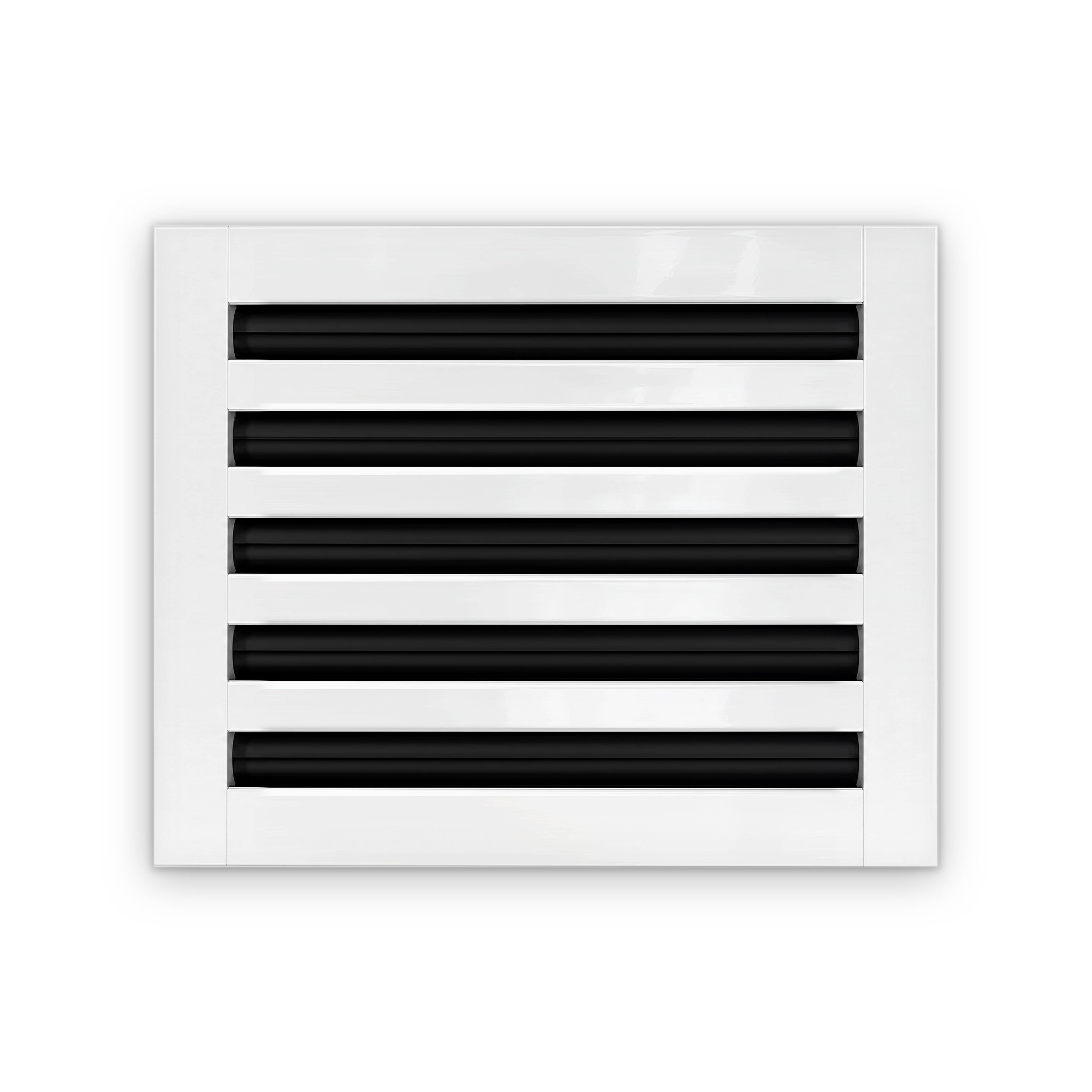 Cryptic Slot 5 slot linear slot diffuser, 12 inch, white