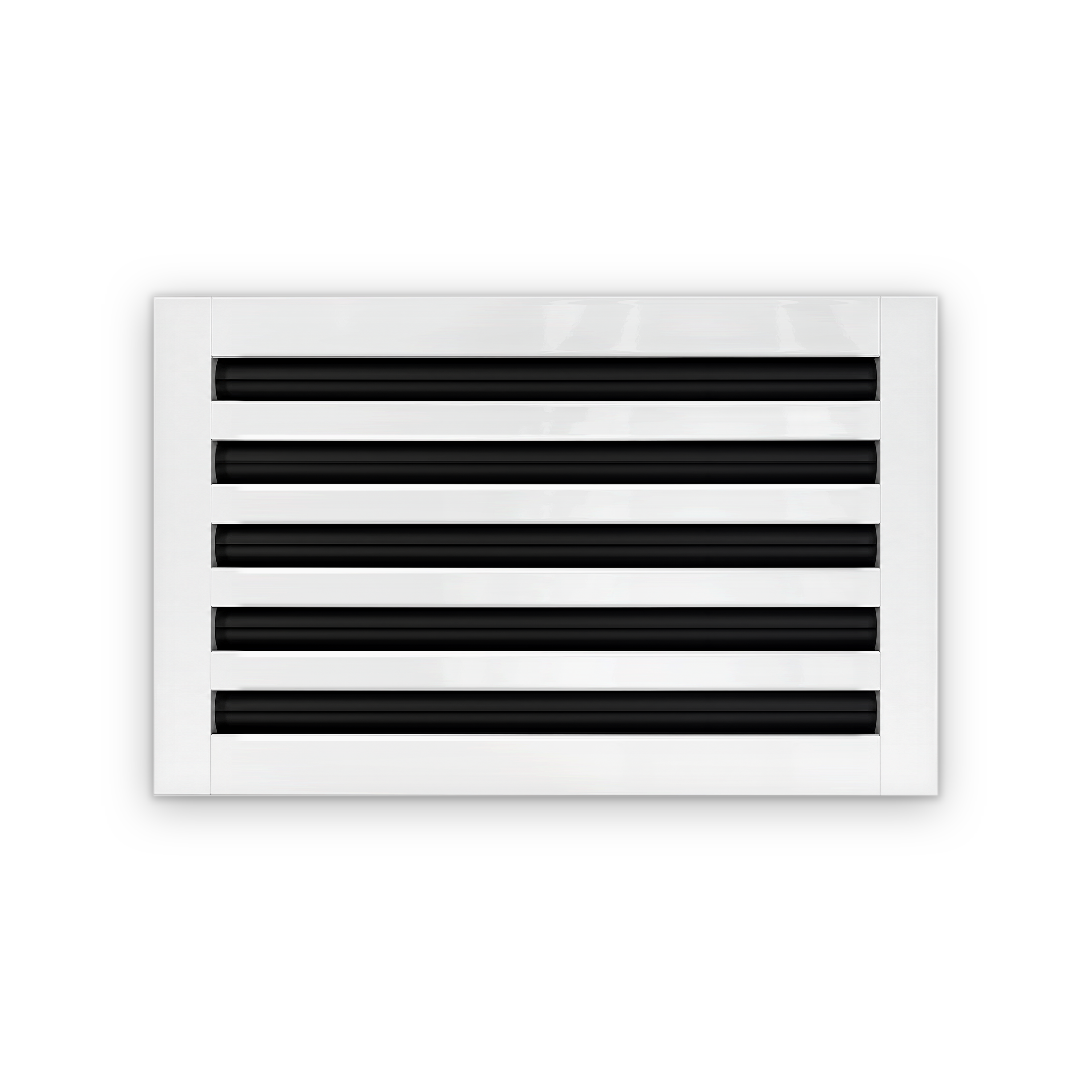 Cryptic Slot 5 slot linear slot diffuser, 16 inch, white