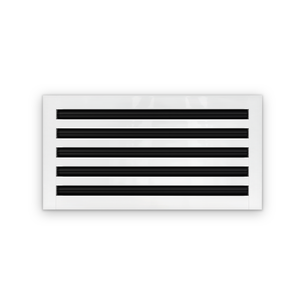 Cryptic Slot 5 slot linear slot diffuser, 20 inch, white