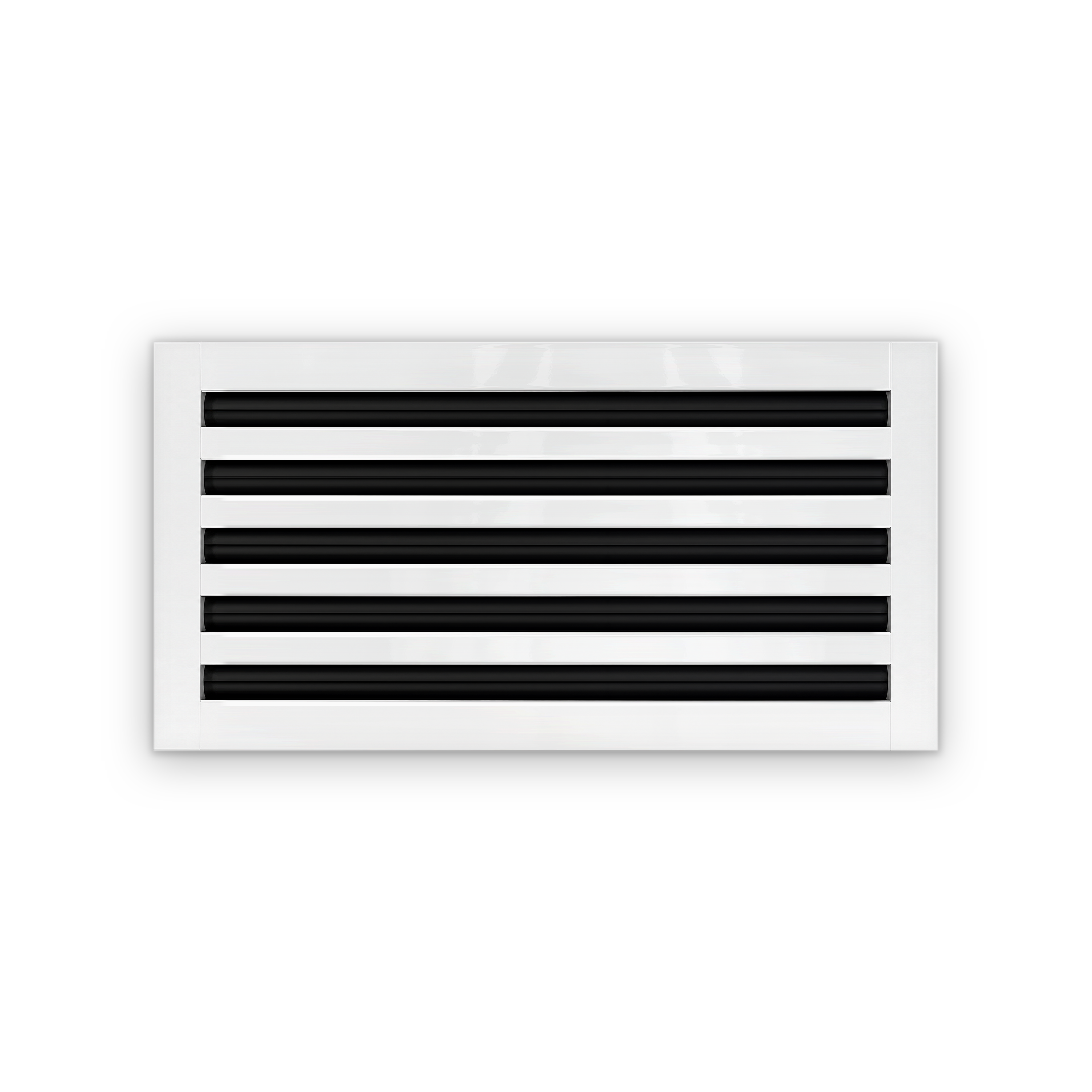 Cryptic Slot 5 slot linear slot diffuser, 20 inch, white
