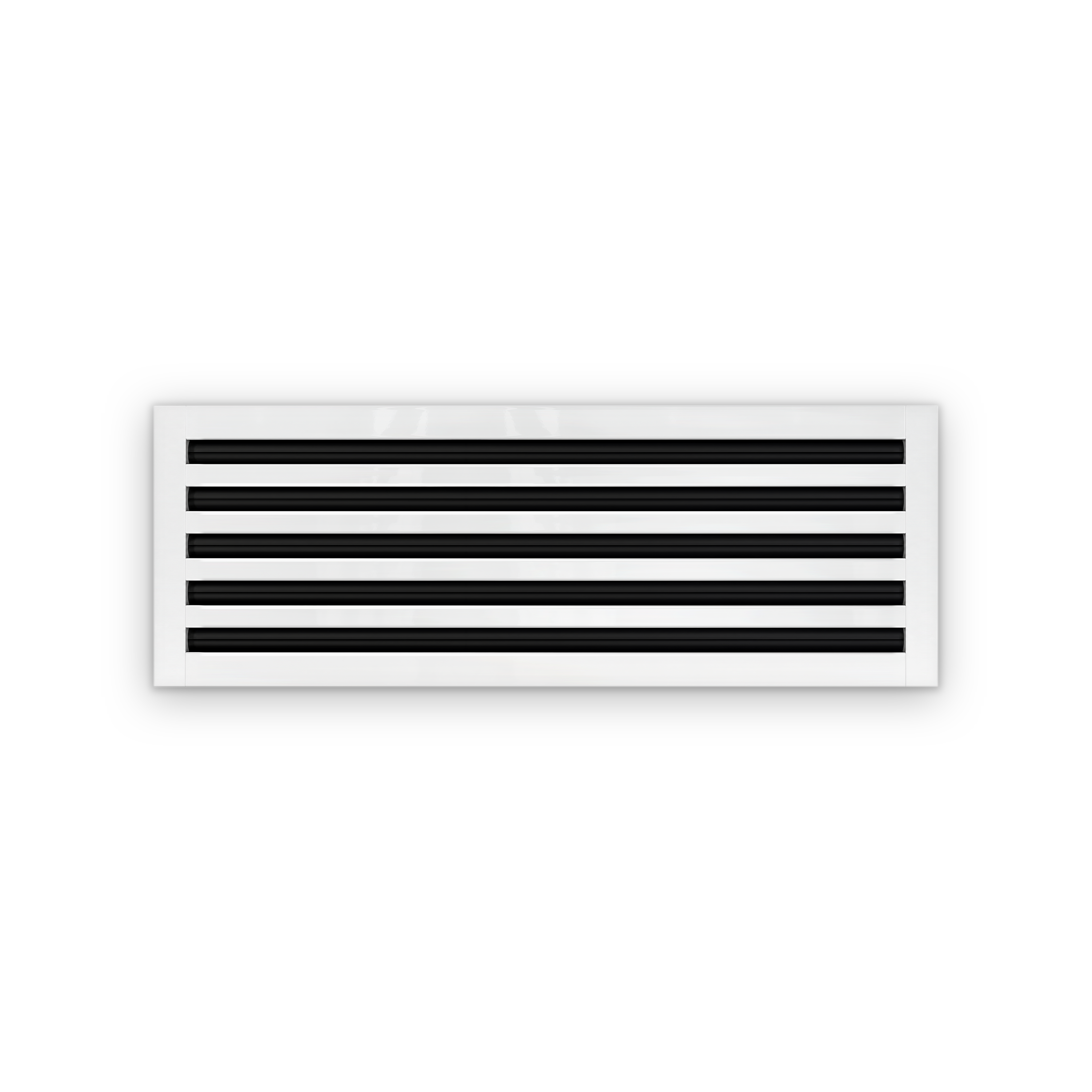 Cryptic Slot 5 slot linear slot diffuser, 30 inch, white