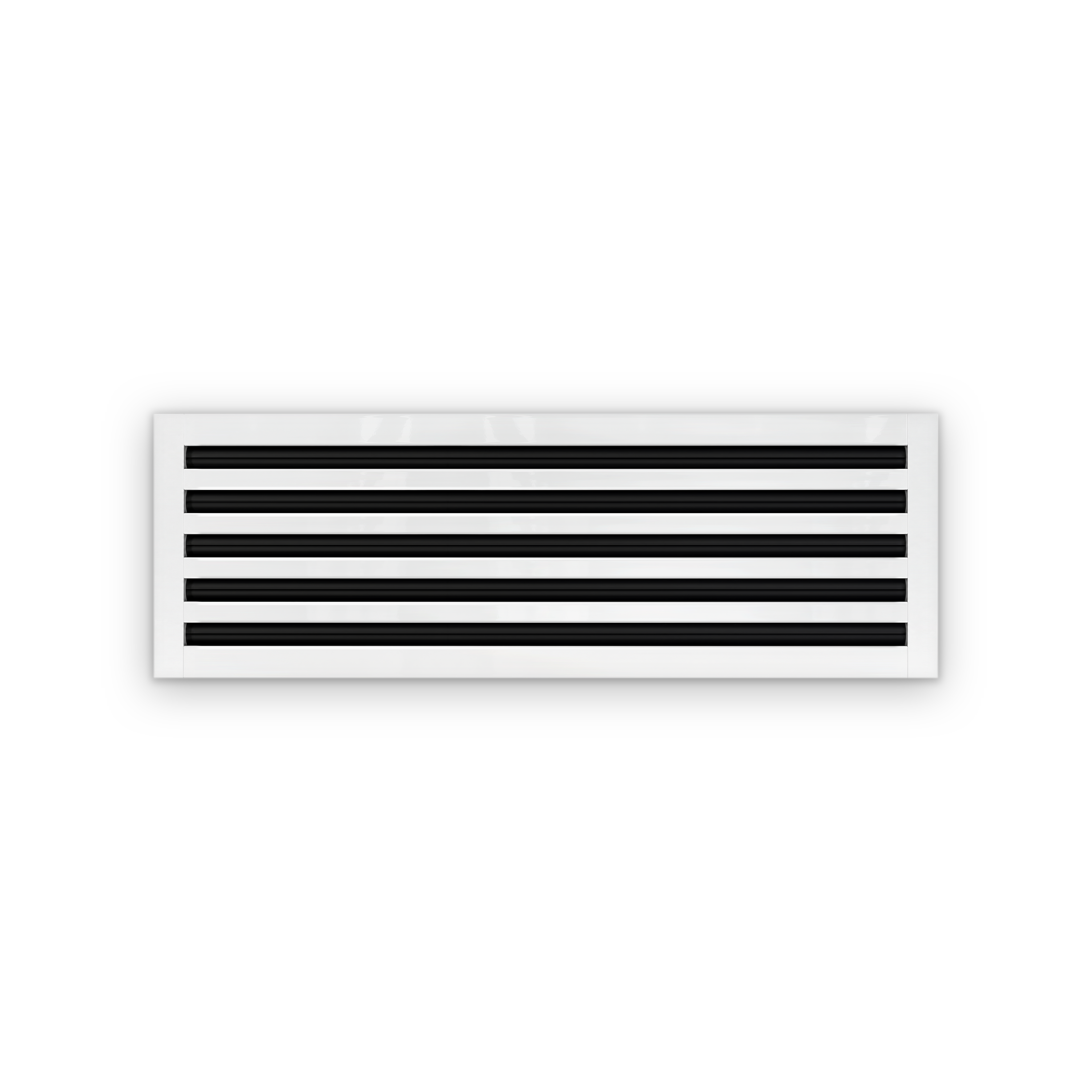 Cryptic Slot 5 slot linear slot diffuser, 32 inch, white