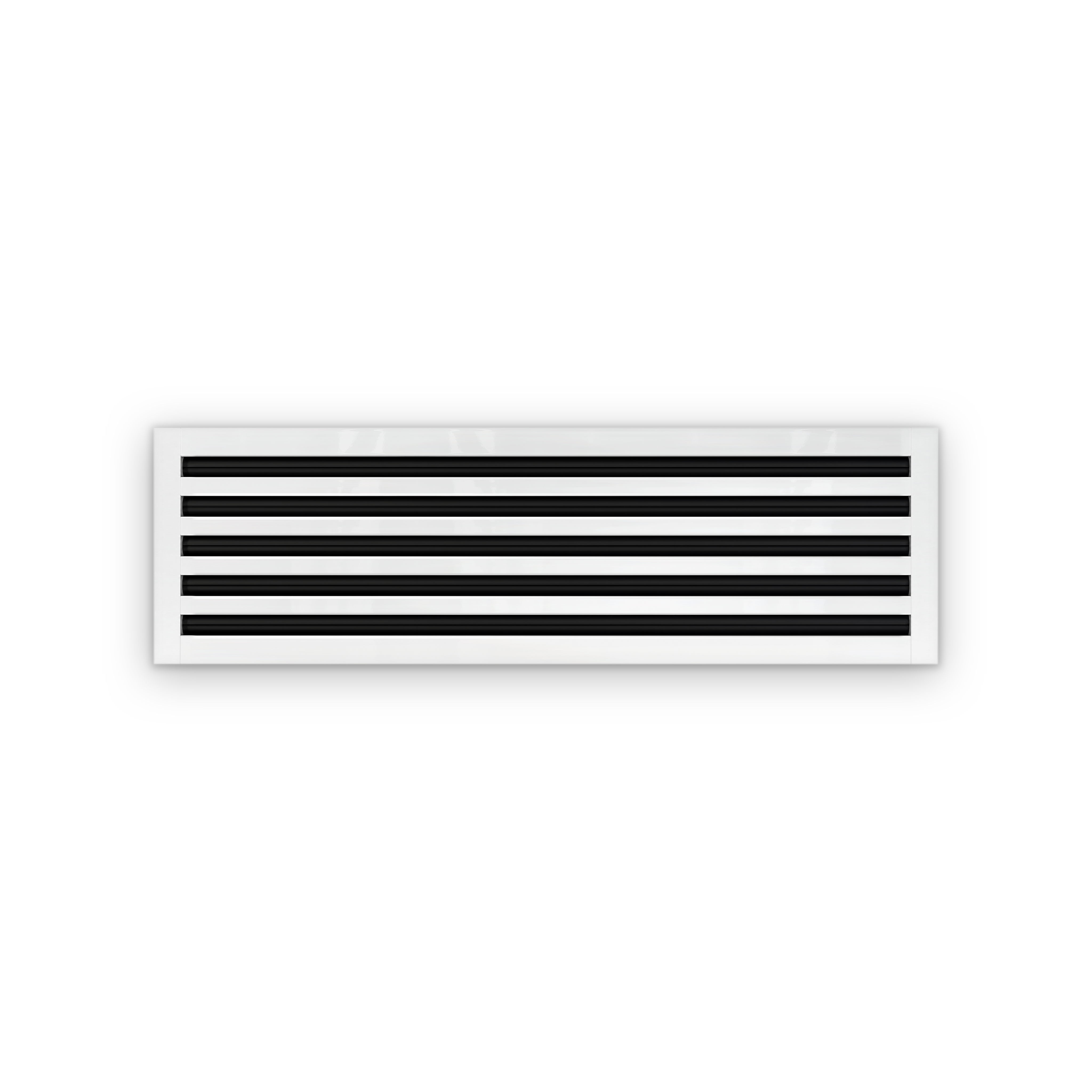 Cryptic Slot 5 slot linear slot diffuser, 36 inch, white