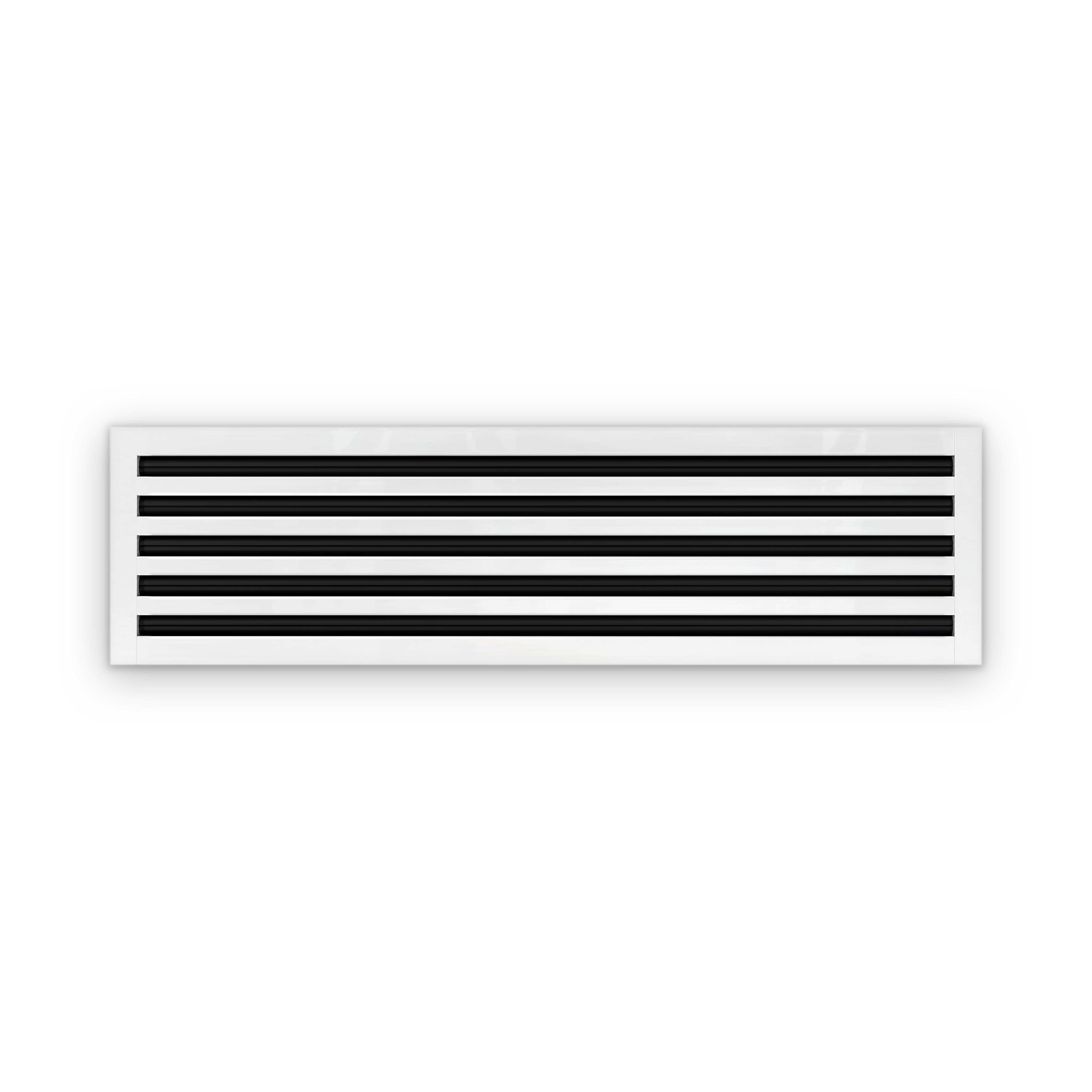Cryptic Slot 5 slot linear slot diffuser, 40 inch, white