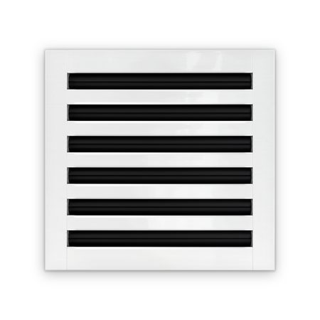 Cryptic Slot 6 slot linear slot diffuser, 12 inch, white
