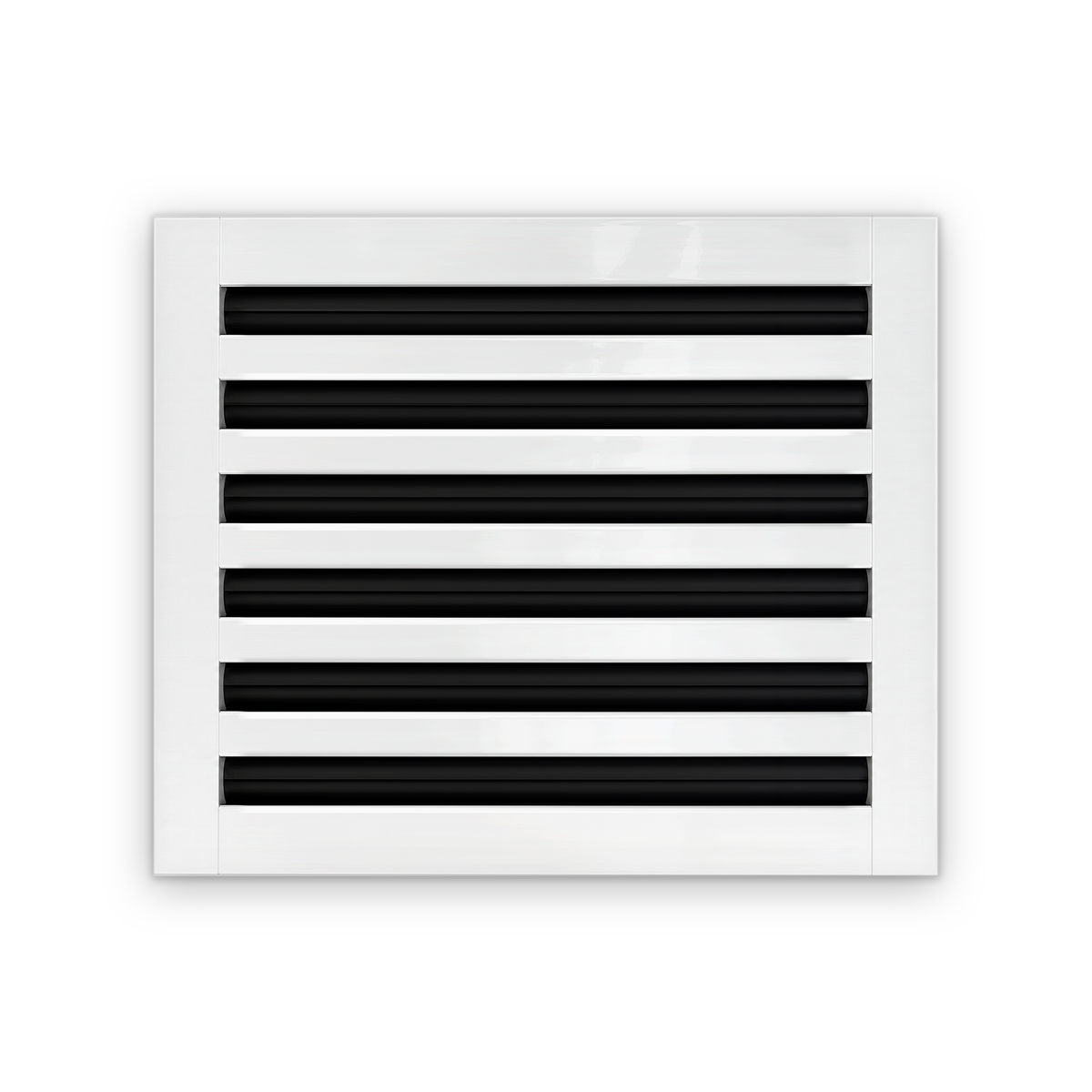 Cryptic Slot 6 slot linear slot diffuser, 14 inch, white