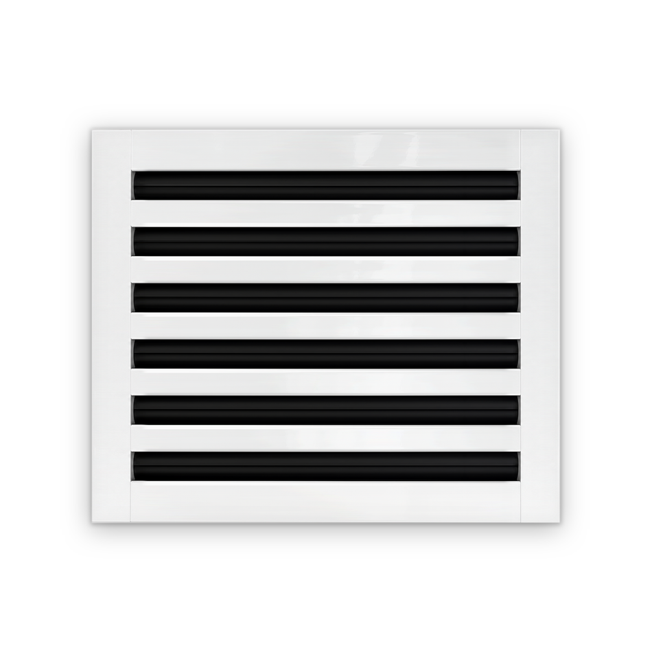Cryptic Slot 6 slot linear slot diffuser, 14 inch, white