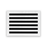 Cryptic Slot 6 slot linear slot diffuser, 16 inch, white