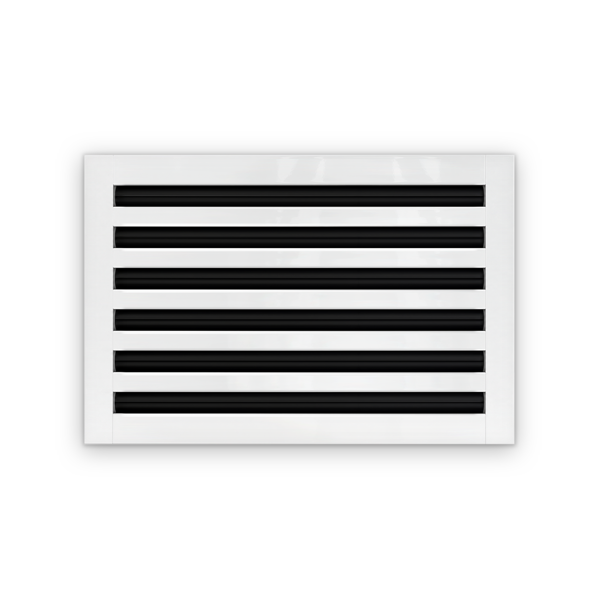 Cryptic Slot 6 slot linear slot diffuser, 18 inch, white