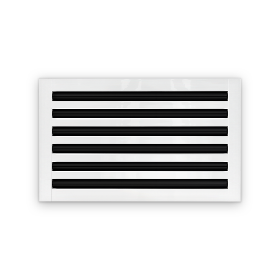 Cryptic Slot 6 slot linear slot diffuser, 20 inch, white