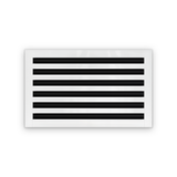 Cryptic Slot 6 slot linear slot diffuser, 20 inch, white