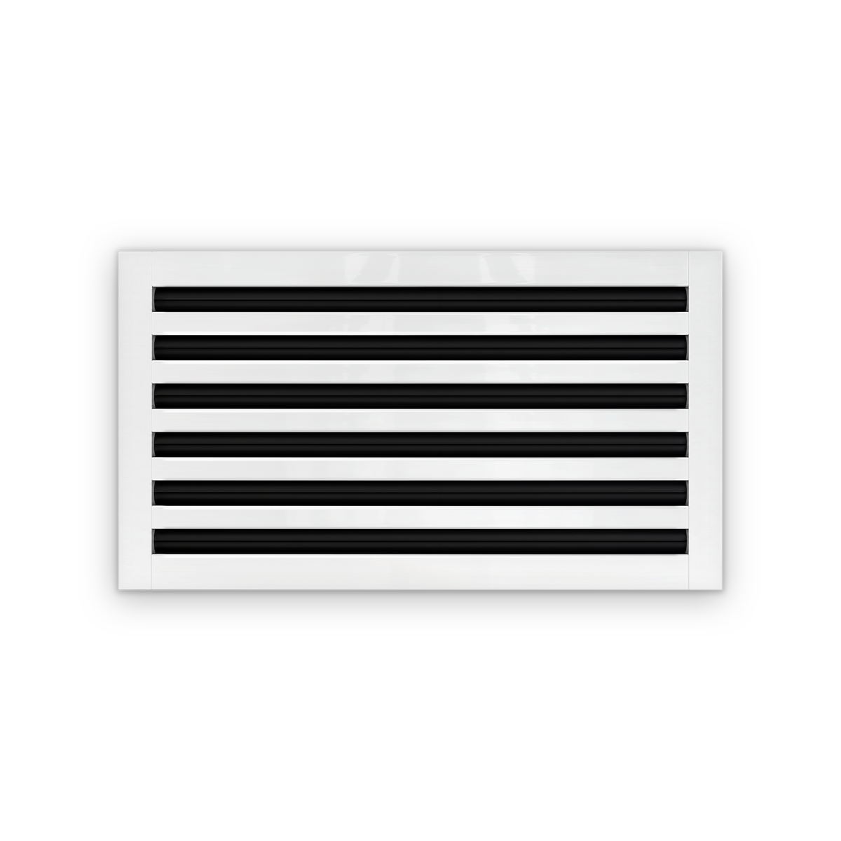 Cryptic Slot 6 slot linear slot diffuser, 22 inch, white