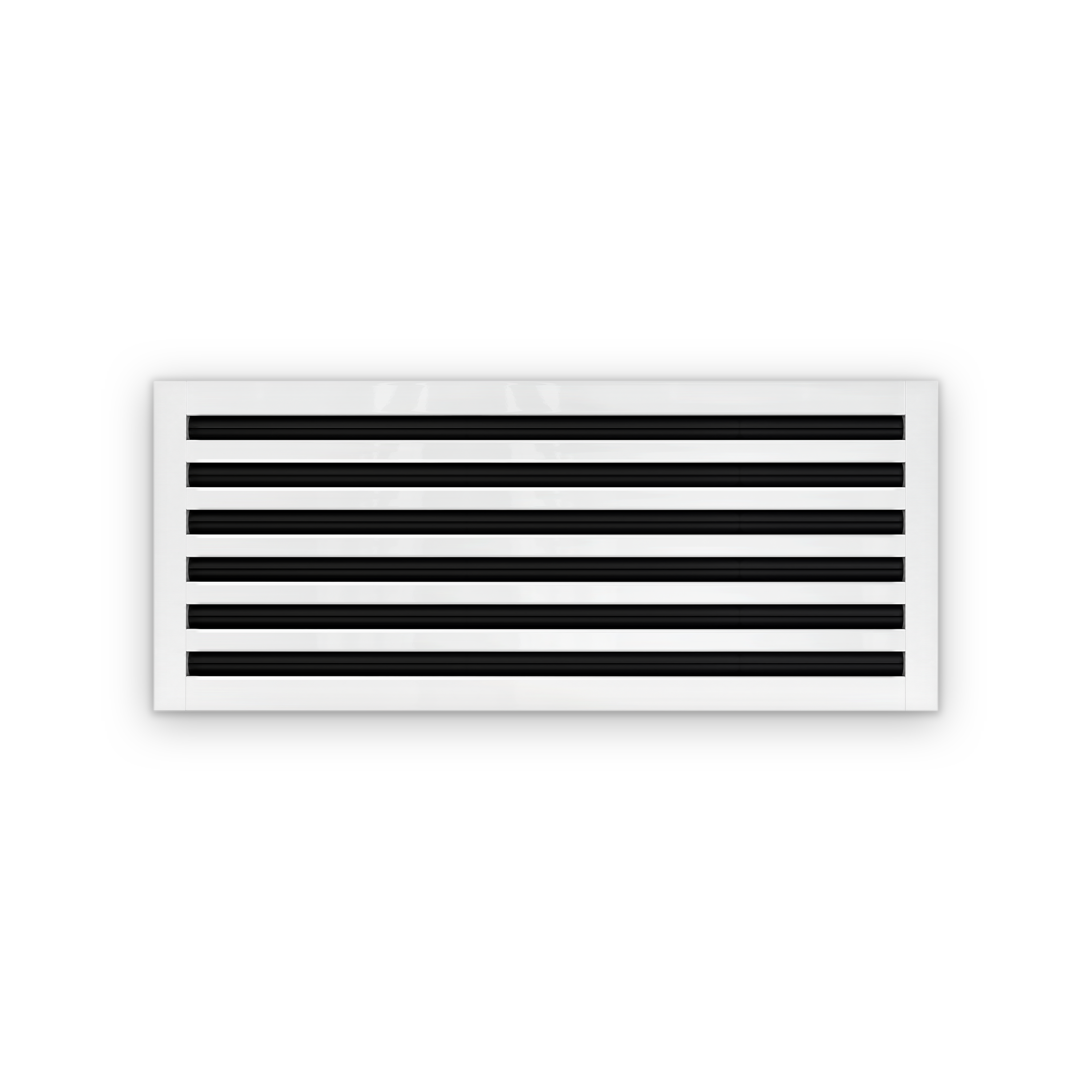 Cryptic Slot 6 slot linear slot diffuser, 30 inch, white