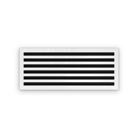 Cryptic Slot 6 slot linear slot diffuser, 30 inch, white