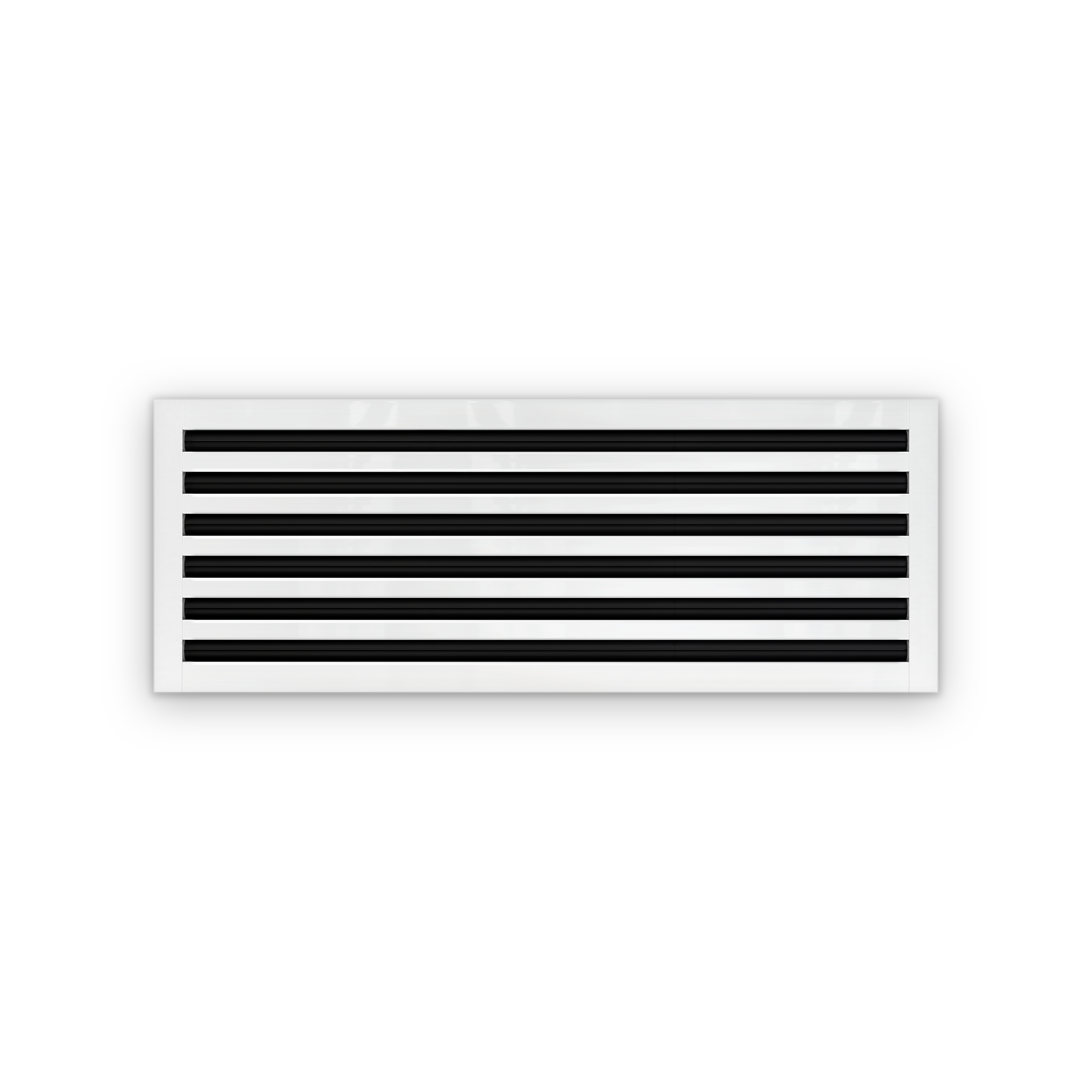 Cryptic Slot 6 slot linear slot diffuser, 34 inch, white
