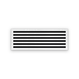 Cryptic Slot 6 slot linear slot diffuser, 34 inch, white