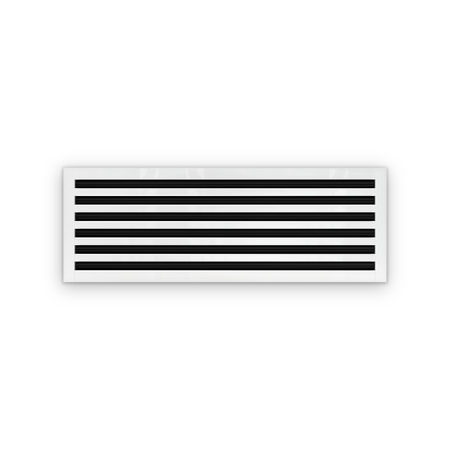 Cryptic Slot 6 slot linear slot diffuser, 36 inch, white