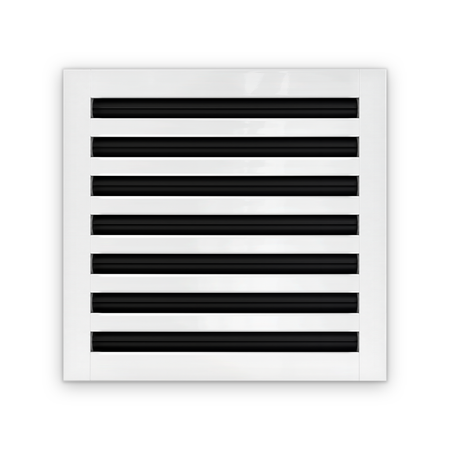 Cryptic Slot 7 slot linear slot diffuser, 14 inch, white