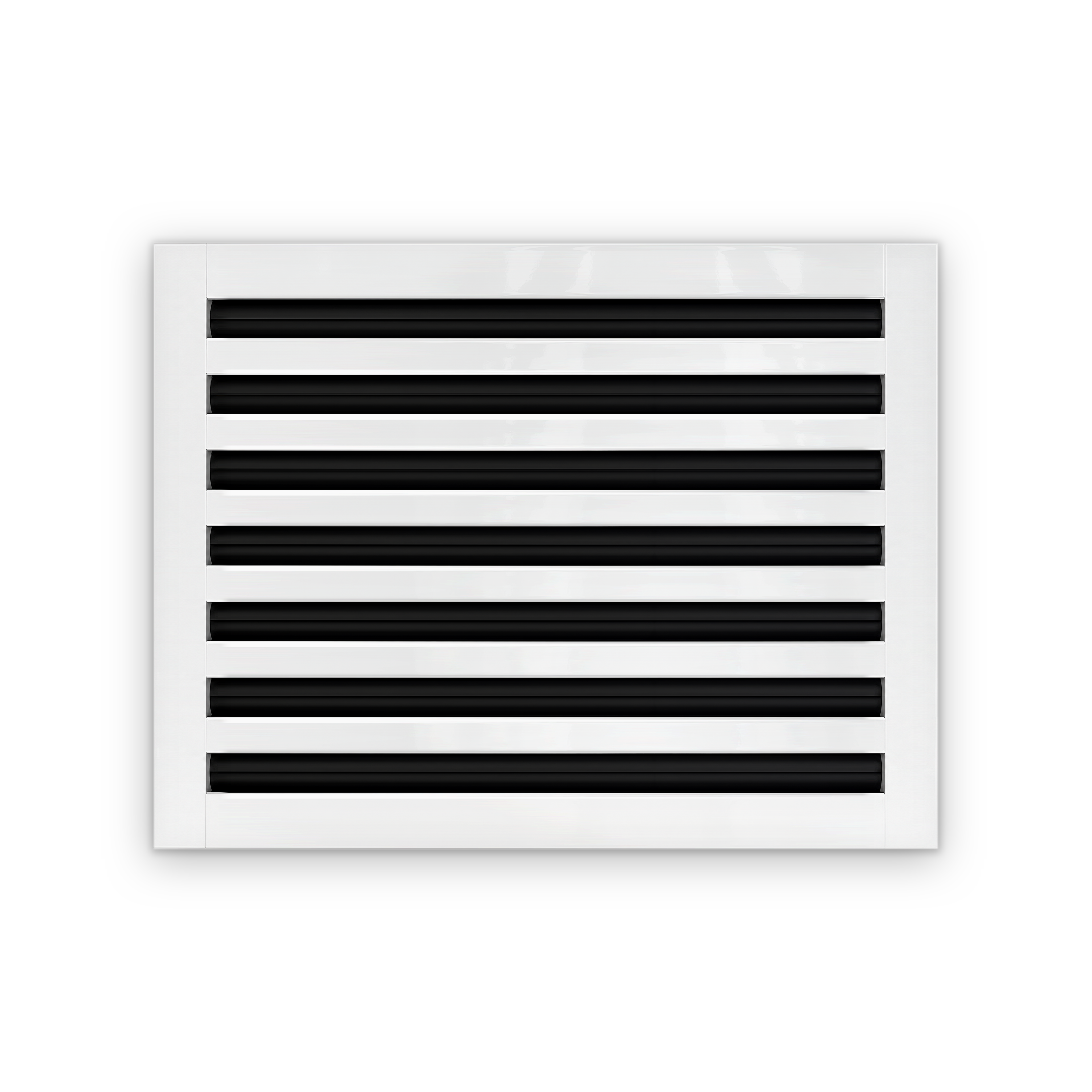 Cryptic Slot 7 slot linear slot diffuser, 18 inch, white
