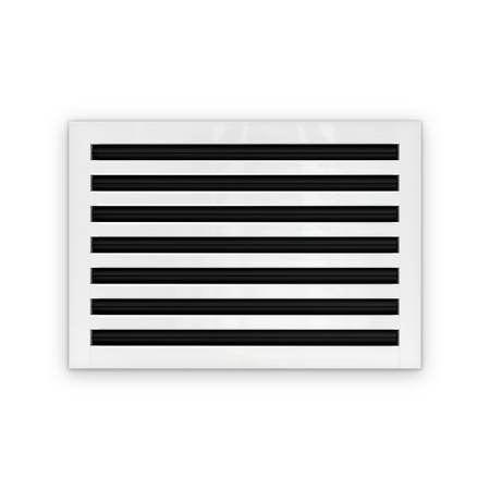 Cryptic Slot 7 slot linear slot diffuser, 20 inch, white