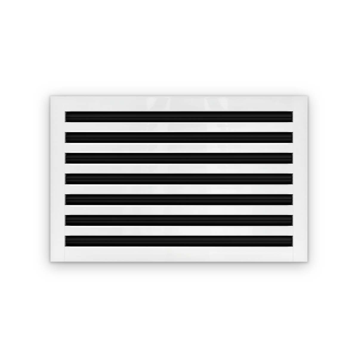 Cryptic Slot 7 slot linear slot diffuser, 22 inch, white