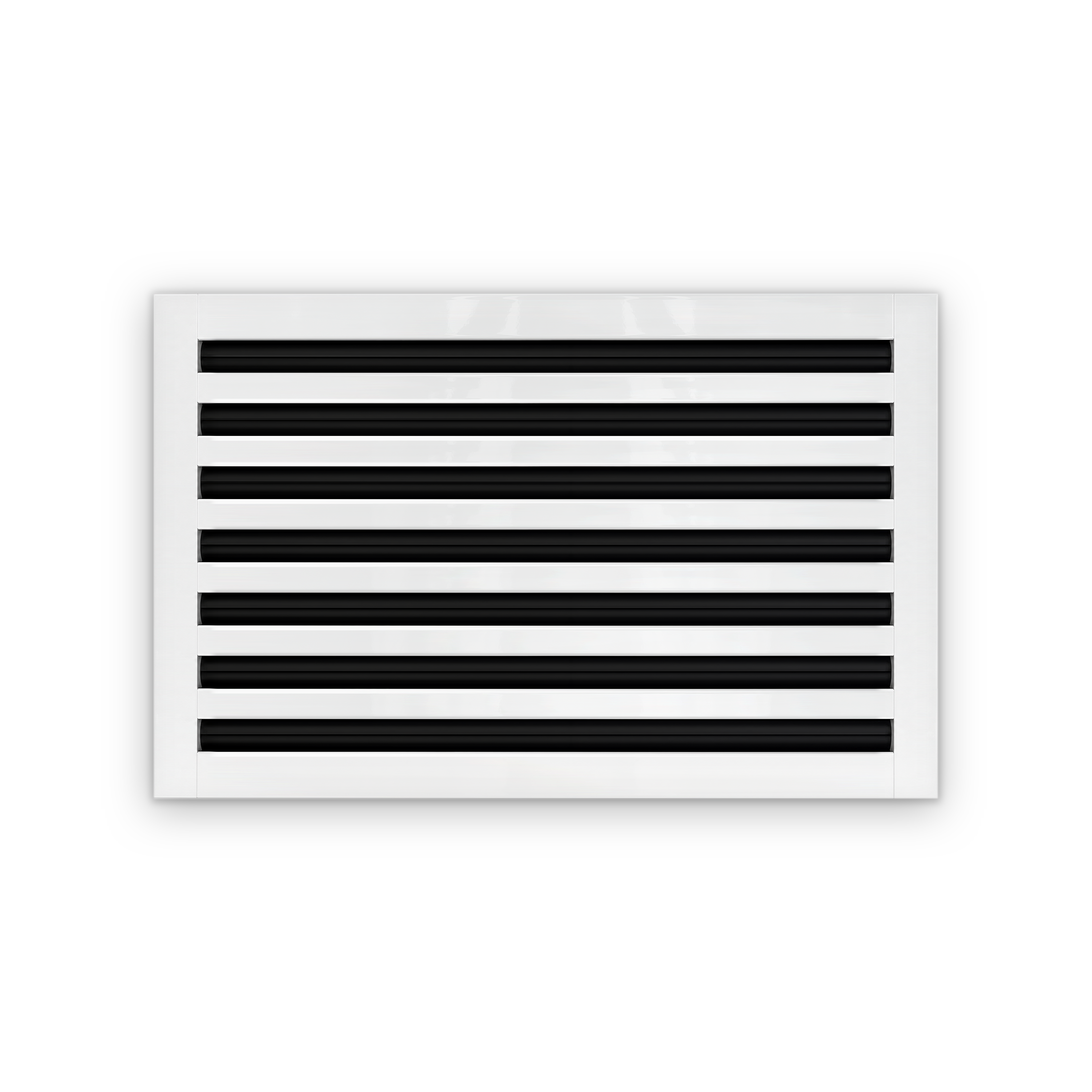 Cryptic Slot 7 slot linear slot diffuser, 22 inch, white