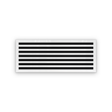Cryptic Slot 7 slot linear slot diffuser, 36 inch, white