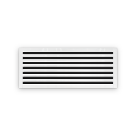 Cryptic Slot 7 slot linear slot diffuser, 36 inch, white