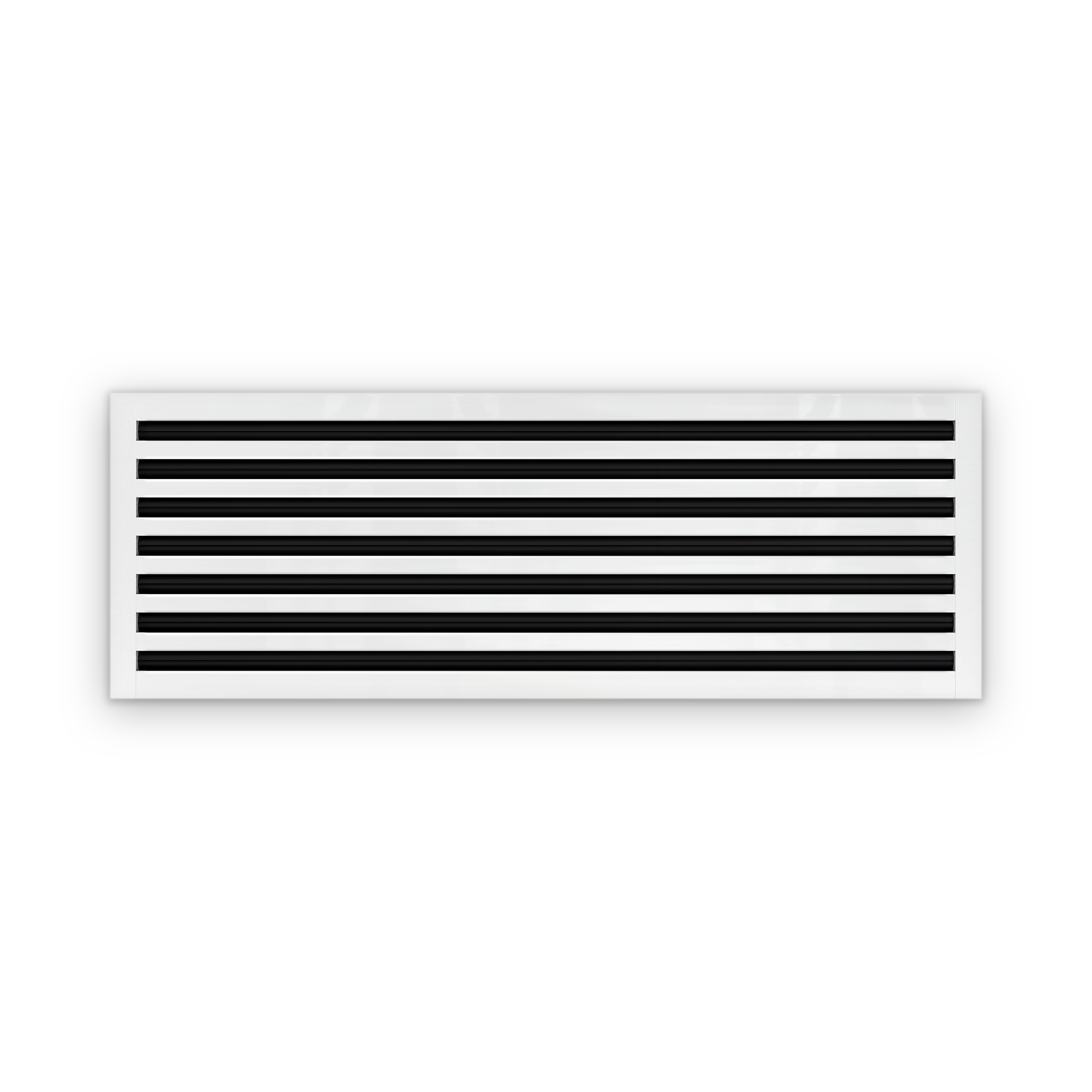 Cryptic Slot 7 slot linear slot diffuser, 42 inch, white