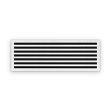 Cryptic Slot 7 slot linear slot diffuser, 42 inch, white