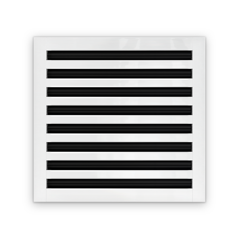 Cryptic Slot 8 slot linear slot diffuser, 16 inch, white