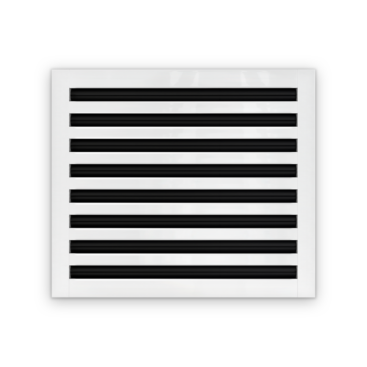 Cryptic Slot 8 slot linear slot diffuser, 18 inch, white