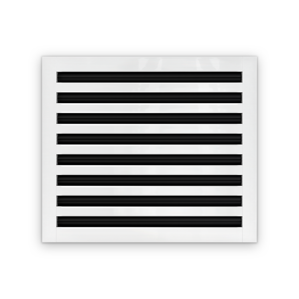 Cryptic Slot 8 slot linear slot diffuser, 18 inch, white