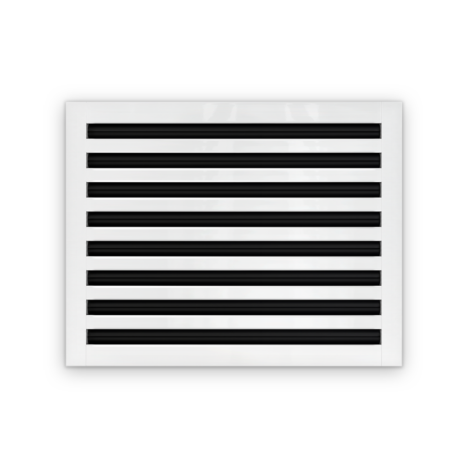 Cryptic Slot 8 slot linear slot diffuser, 20 inch, white