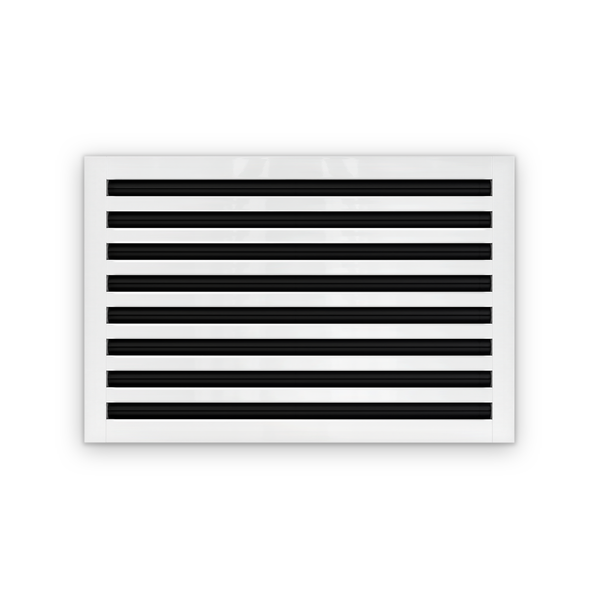 Cryptic Slot 8 slot linear slot diffuser, 24 inch, white