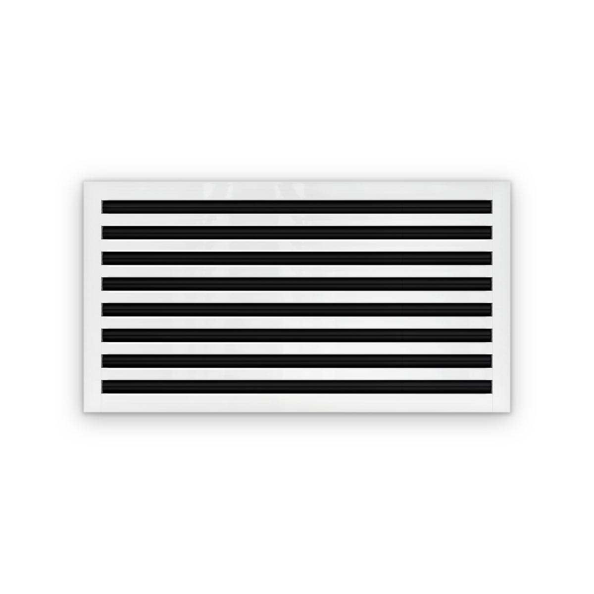 Cryptic Slot 8 slot linear slot diffuser, 30 inch, white