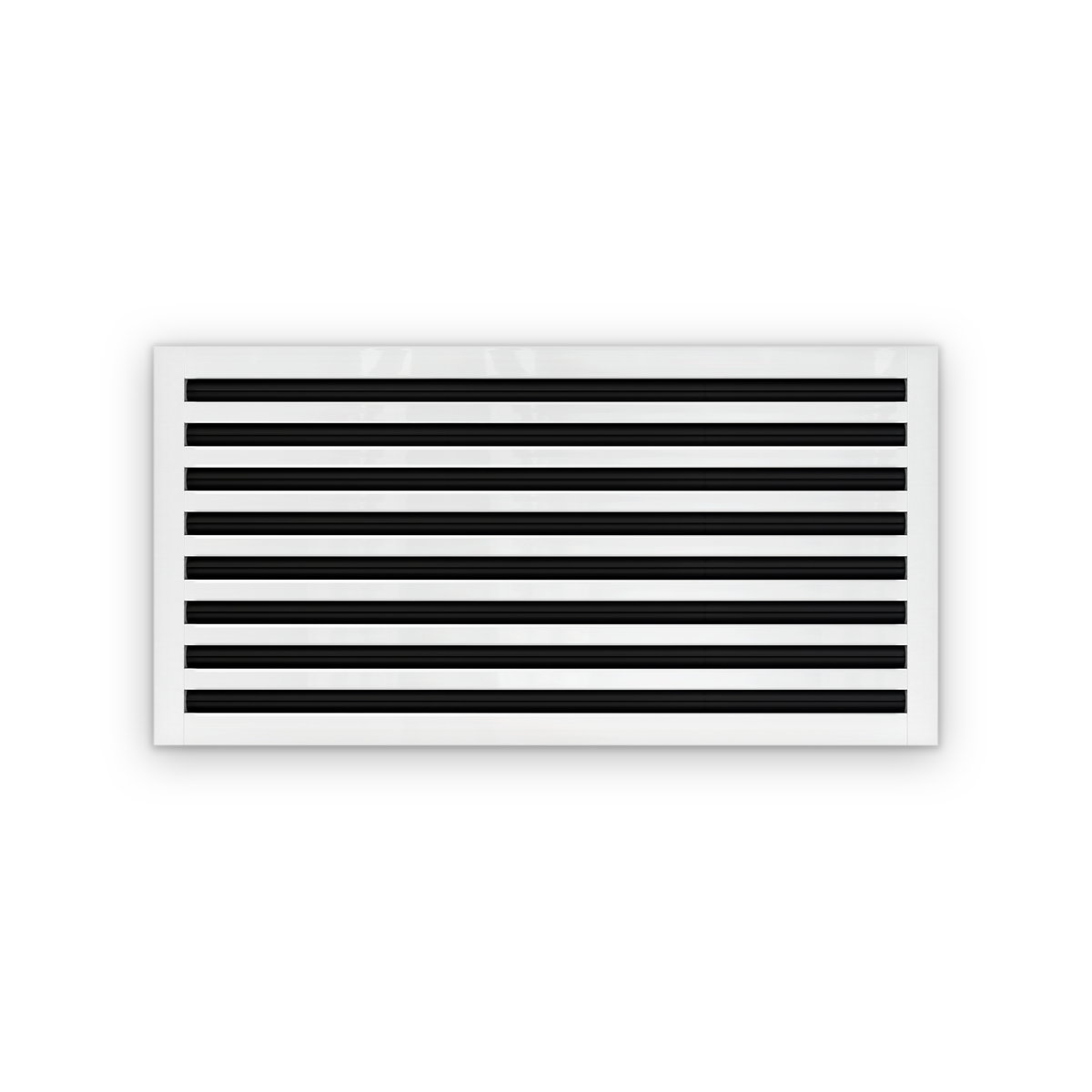 Cryptic Slot 8 slot linear slot diffuser, 32 inch, white