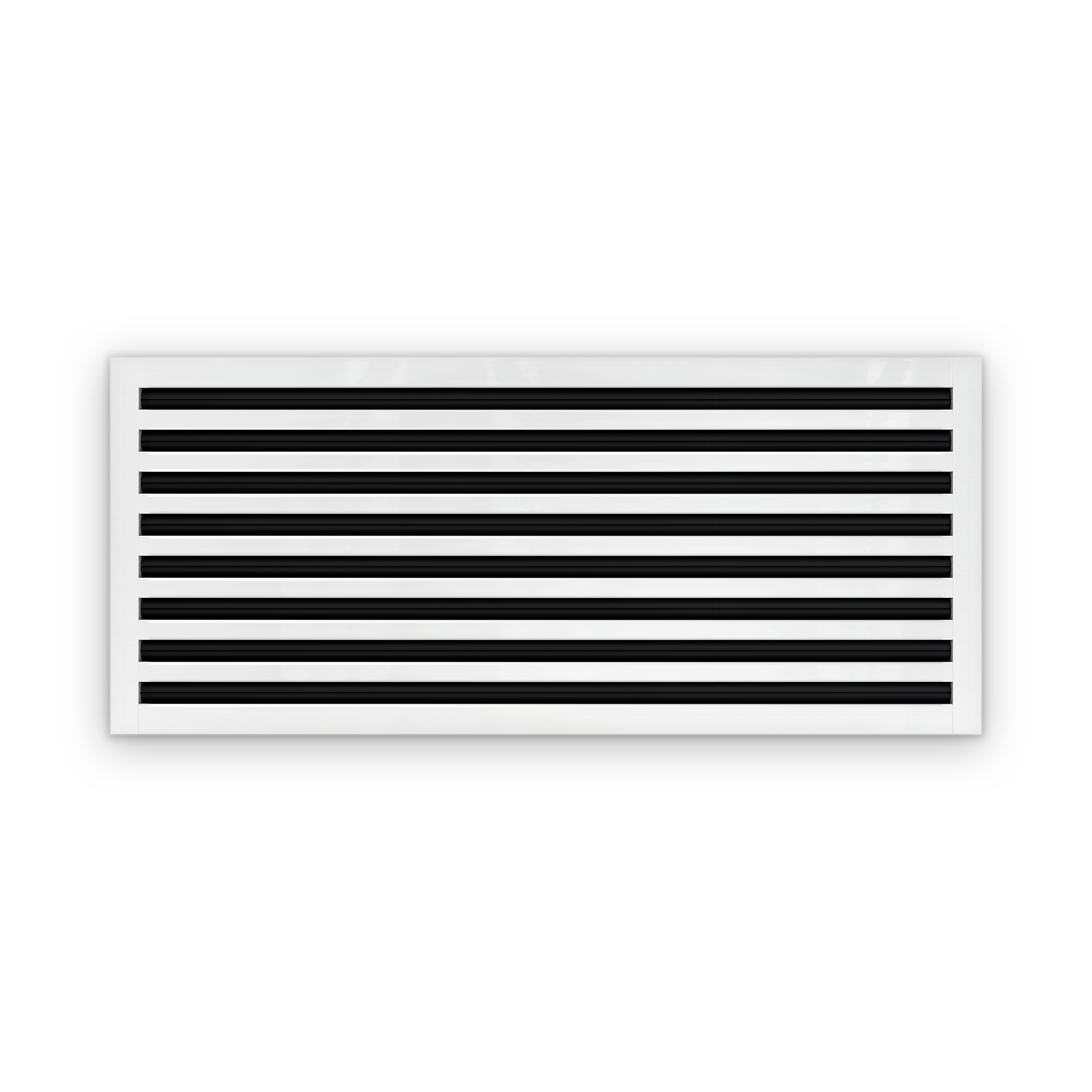 Cryptic Slot 8 slot linear slot diffuser, 38 inch, white